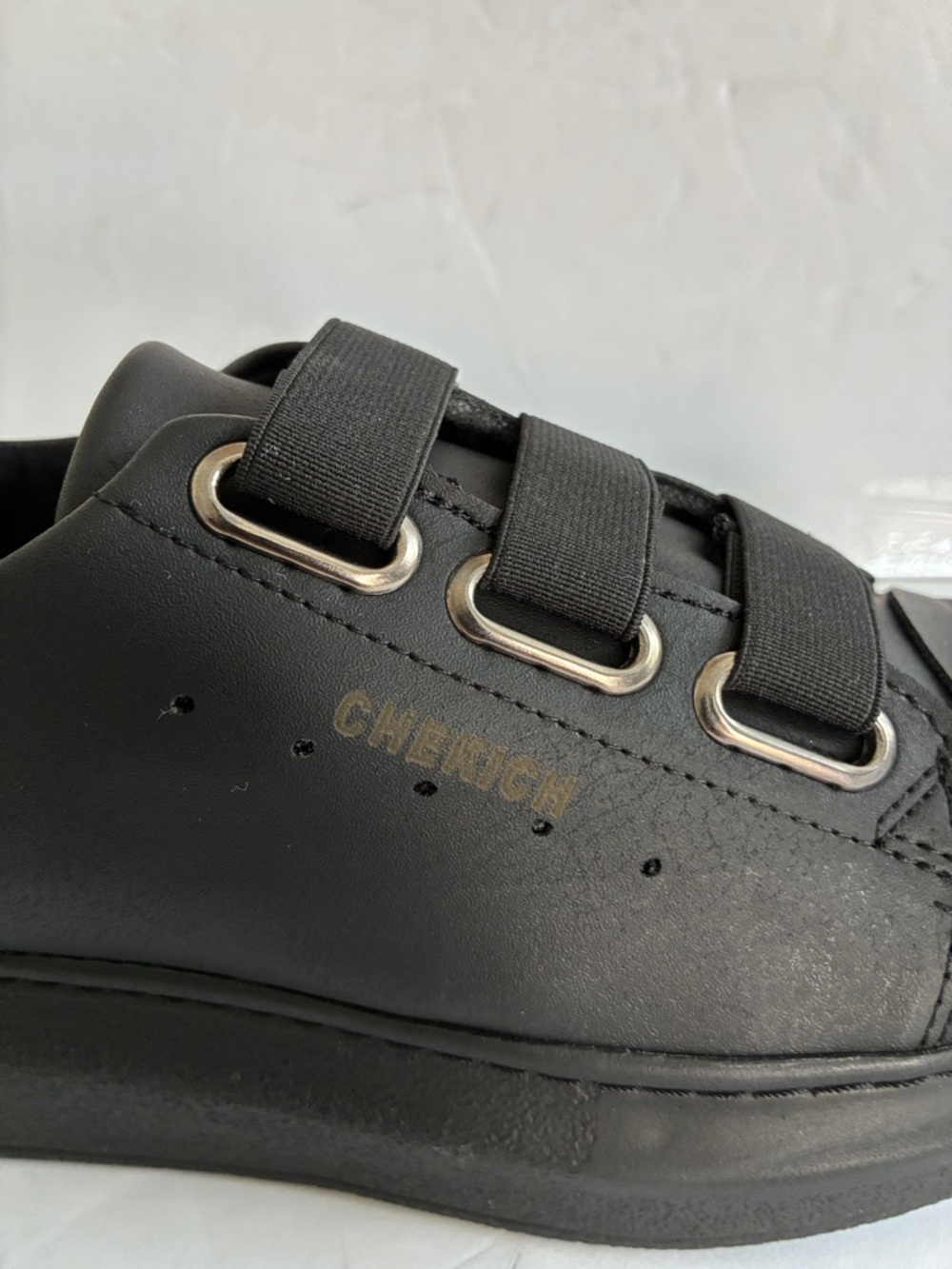 Apollo Moda Black Women's Casual CHEKICH Sneakers Size 5.5 NWT - Picture 7 of 11